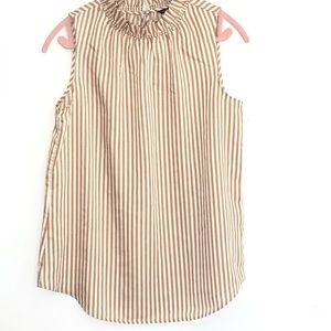 BANANA REPUBLIC Stripped Sleeveless Top